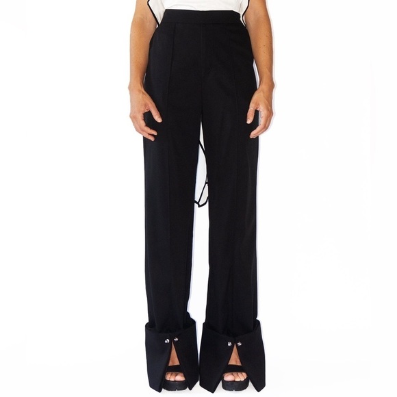 port zienna Pants - Port Zienna Black Wide Leg Pants sz S